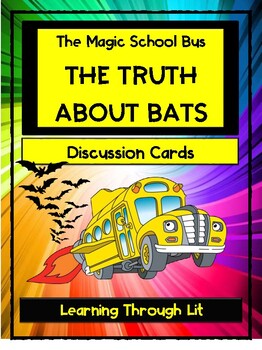 Preview of Magic School Bus THE TRUTH ABOUT BATS Discussion Cards (Answer Key Included)