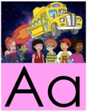 Magic School Bus Themed A to Z Posters