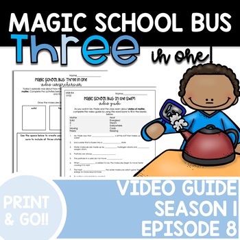 Preview of Magic School Bus: Three in One | States of Matter | S1E08