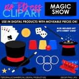 Magic Show Clip Art (Digital Use Ok!)