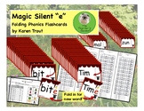 Magic Silent “e” Folding Phonics Flashcards, Checklist, Ac