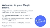Magic Slides - Pre-reading Pack