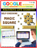 Magic Square: Measuring Line Segments (Google & Hard Copy)