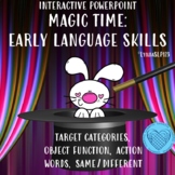 Magic Time Interactive Powerpoint for Early Language Skills