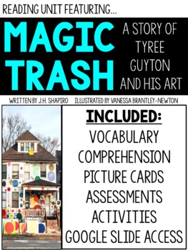 Preview of Magic Trash A Story of Tyree Guyton and His Art Heidelberg Google Slides