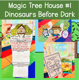 Magic Tree House #1 Dinos Before Dark Book Study, Crafts, 