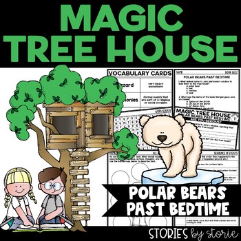 Preview of Magic Tree House #12 Polar Bears Past Bedtime Printable and Digital Activities