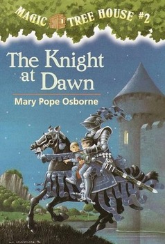 Preview of Magic Tree House #2 The Knight at Dawn Powerpoint (Vocab/Writing Workshop)
