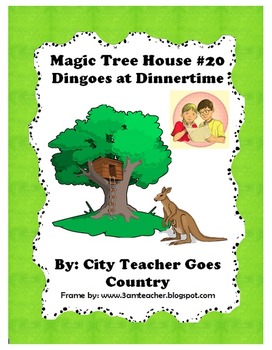 magic tree house 20 dingoes at dinnertime