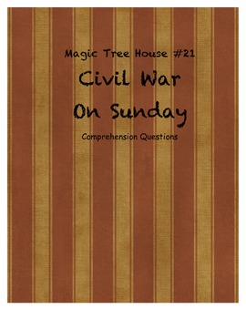 civil war magic tree house