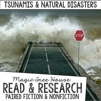 Preview of Magic Tree House #28 Bundle: High Tide in Hawaii & Tsunamis & Natural Disasters