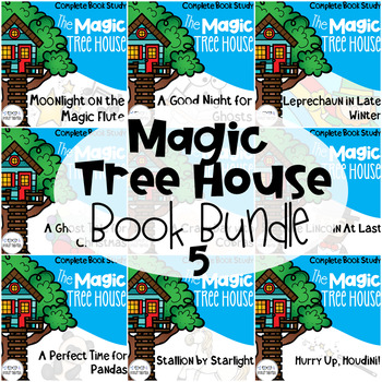 Preview of Magic Tree House Bundle 5 (Originally numbered 41-50)