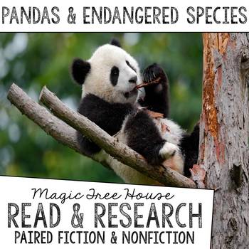 Preview of Magic Tree House #48 Bundle: A Perfect Time for Pandas & Pandas Fact Tracker