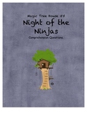 Magic Tree House #5 Night of the Ninjas comprehension questions
