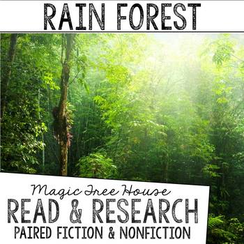 Preview of Magic Tree House #6 Bundle: Afternoon on the Amazon & Rain Forests Fact Tracker