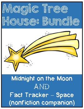 Preview of Magic Tree House BUNDLE Midnight on the Moon / Space / Planets - Study Guide