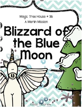 Preview of Magic Tree House: Blizzard of the Blue Moon Unit