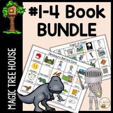 Magic Tree House Books #1 - 4 Mini BUNDLE Book Companion A