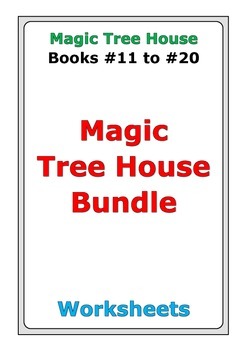 Preview of Magic Tree House Bundle: Books #11 to #20