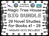 28 Novel Studies for Books #1-28 of the Magic Tree House s