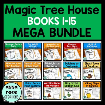 Brand NEW! Magic Tree House Collection 1: 1-15 Book Box Set by Mary Pope  Osborne