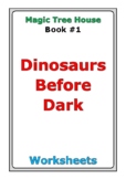 Magic Tree House "Dinosaurs Before Dark" worksheets