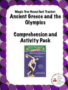 Preview of Magic Tree House Fact Tracker: Ancient Greece and the Olympics