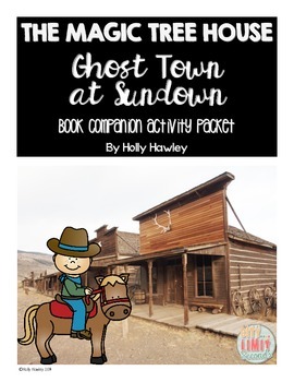 Preview of Magic Tree House: Ghost Town at Sundown A Magic Tree House Activity