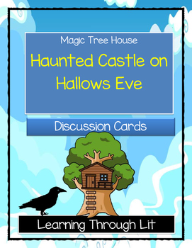 Preview of Magic Tree House HAUNTED CASTLE ON HALLOWS EVE Discussion Cards (W/Answer Key)
