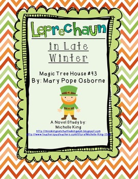 Magic Tree House- Leprechaun in Late Winter | TpT