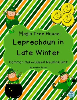 Preview of Magic Tree House Leprechaun in Late Winter Reading Unit