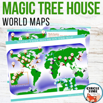 Preview of Magic Tree House Maps