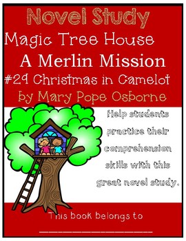 Preview of Magic Tree House Merlin Mission #1: Christmas in Camelot - Novel Study