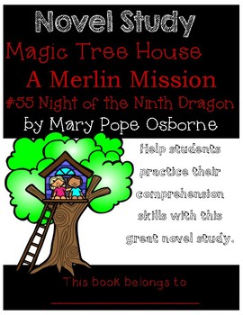 Preview of Magic Tree House Merlin Mission #27: Night of the Ninth Dragon - Novel Study
