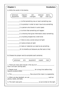 Magic Tree House "Midnight on the Moon" worksheets by Peter D | TpT