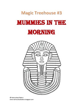 Preview of Magic Tree House- Mummies in the Morning Workbook