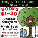Magic Tree House Novel Studies - Books 1-20 Mega Bundle