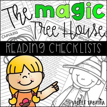 Preview of Magic Tree House Reading Checklists