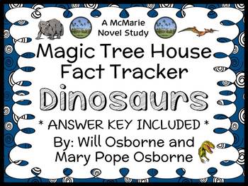 Preview of Magic Tree House Fact Tracker: Dinosaurs Book Study / Reading Comprehension
