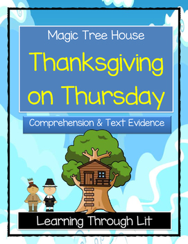Preview of Magic Tree House THANKSGIVING ON THURSDAY Comprehension (Answer Key Included)