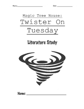 Preview of Magic Tree House - Twister on Tuesday Literature Study