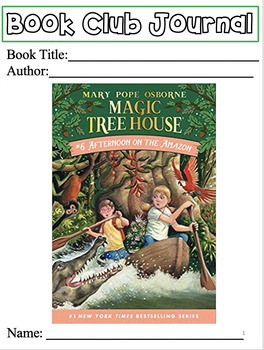 Preview of Magic Treehouse: Afternoon on the Amazon Book Club Journal