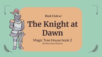 Preview of Magic Treehouse Book 2 (The Knight at Dawn) PPT