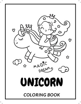 Crayola Color Magic Unicorn Shimmer Paper & Marker Coloring Set, 12 Pages,  Child, Unisex 