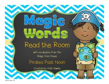Preview of Magic Word: Read the Room Pirate Theme