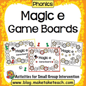 Preview of Magic e Game Boards