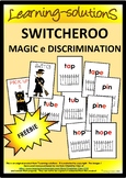 Magic e - SWITCHEROO Card Game - DISCRIMINATION Long/Short