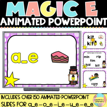 Preview of Magic e - CVCe Activities Powerpoint