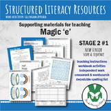 Magic 'e' Teaching Bundle for Structured Literacy