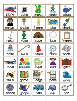 Magic e Word Sort Bundle by Make Take Teach | Teachers Pay Teachers